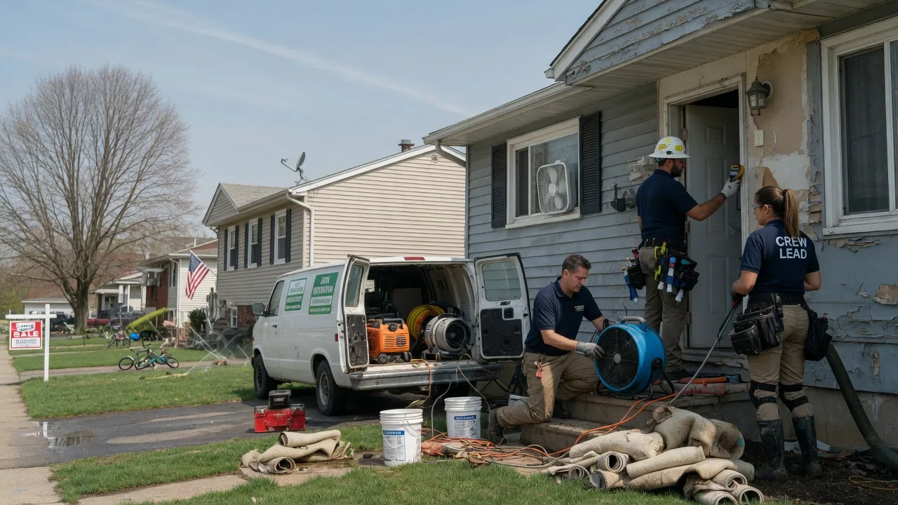 Flood Cleanup in Bloomville, OH near me